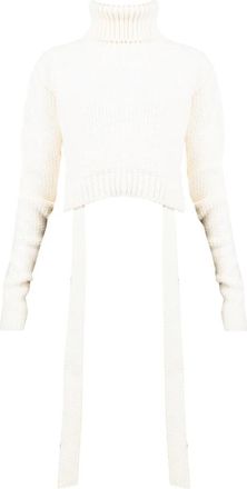 La Haine Inside Us Lw614 Maglione Dolcevita - - Knitwear - Donna - Bianco - L