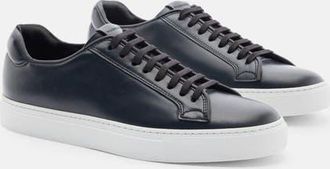 Scarosso Ugo Sneakers in Blue - Calf at Nordstrom, Size 43.5