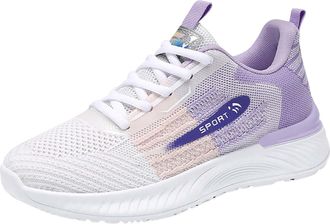 Generic Womens Running Running Shoes Platform Trainers Womens Shoes Ethnic Casual Summer Fashion Hollow Breathable Flat Heel Soft Sole Casual Black Sneakers O