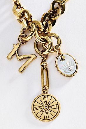 Mignonne Gavigan Initial Charm Necklace