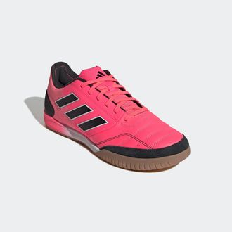 adidas Fussballschuh ADIDAS PERFORMANCE TOP SALA COMPETITION IN, Gr. 46, rot (turbo, coreschwarz, ftwwht), Leder, Synthetik, Schuhe Fussballschuh, f&uuml;r Halle 
