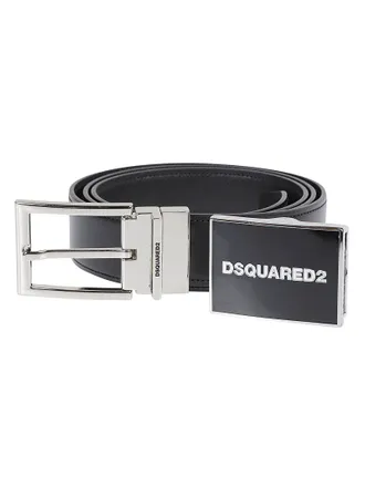 Dsquared2 Gift Box 4 In 1 Interchangeable Calfskin Belt