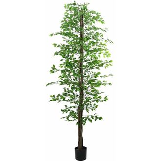 vidaXL Planta Ficus Artificial 2016 Hojas 300 Cm Verde Vidaxl