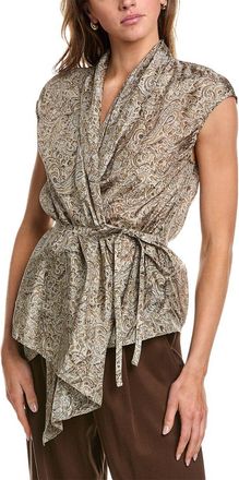 Brunello Cucinelli Silk T-Shirt