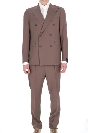 Tagliatore Vesuvio Super 100s Wool Double-Breasted Suit