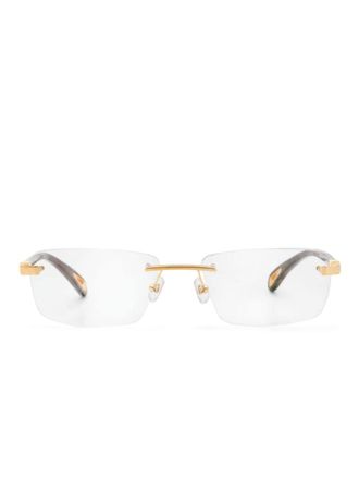 Maybach Eyewear Occhiali Artistix rettangolari - Toni neutri