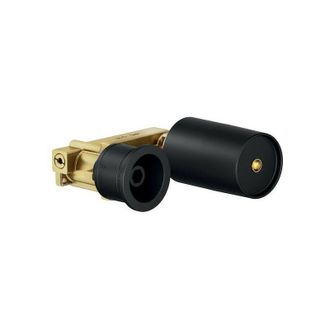 Nobili Kit Corpo Lavabo A Parete ad Incasso, Finitura Cromo WE00198