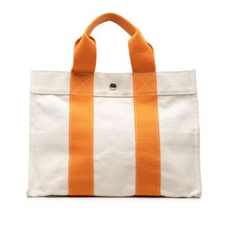 Herm&egrave;s Pre-owned Hermes Toile Bora Bora PM Ladies R7RRDFD5VMNAG0CC