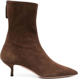 Aquazzura Stivali Montmartre 40mm - Marrone