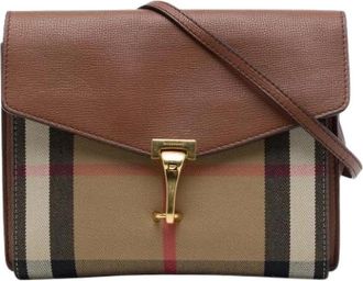 Burberry Pre-owned Macken Shoulder Bag - - Pre-owned - Donna - Marrone - ONE SIZE
