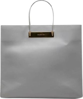 Balenciaga Pre-owned Tote Bags, female, Gray, Size: ONE SIZE Pre-owned Vintage Tote Bag