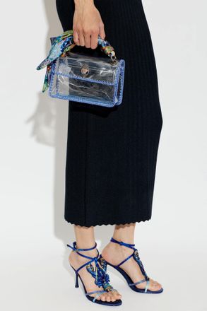 Kurt Geiger Kensington Vinyl Mini Bag, Womens, White