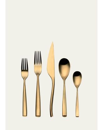 Mepra Arte Oro Ice 20-Piece Flatware Set