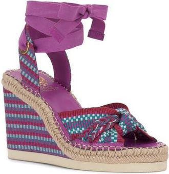 Vince Camuto Bealie Platform Wedge Sandal in Orchid Multi at Nordstrom, Size 6.5
