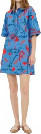 Oliphant Collared Shirt Dress In Bartram