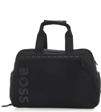 BOSS Borsone in nylon ONSET-HOLDALL Nero BOSS Uomo