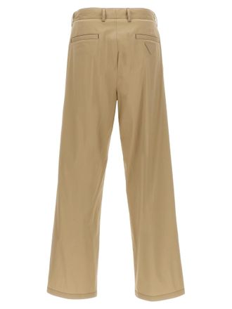 Prada Mens Beige Cotton Casual Pants