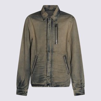 Rick Owens Jackets Mineral Pearl-Uomo
