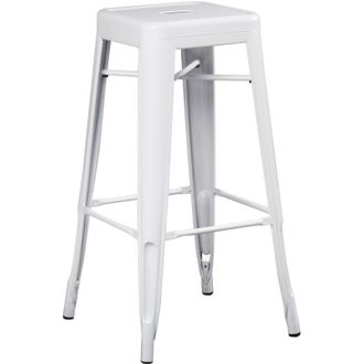 Sklum Taburete Alto Apilable En Acero Lix Sklum