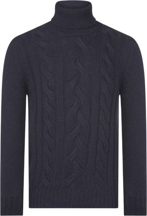Gran Sasso Three-Ply Super Geelong Wool Turtleneck Sweater