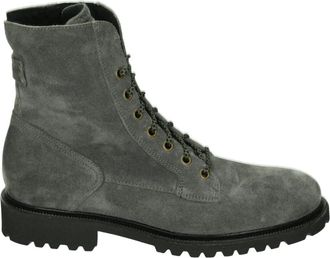 Durea Schoenen, Dames, Grijs, 38 1/2 EU, Suède, Sportieve Mid Damesschoenen Grijs Suède