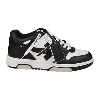 Off-white Schoenen, Heren, Veelkleurig, 40 EU, Witte Zwarte Office Sneakers