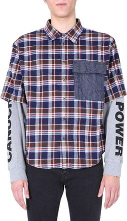 Dsquared2 Shirt With Double Sleeves-Uomo