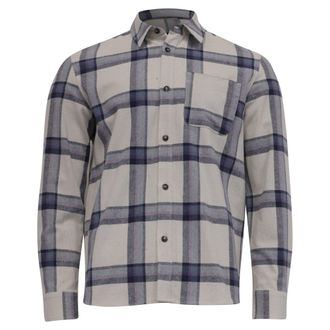 A.P.C. A. P.C. Check-Print Long Sleeve Shirt in Multicolor Cotton