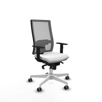 Piqueras y Crespo Piqueras Et Crespo Horna Silla De Oficina Blanca Ajustable