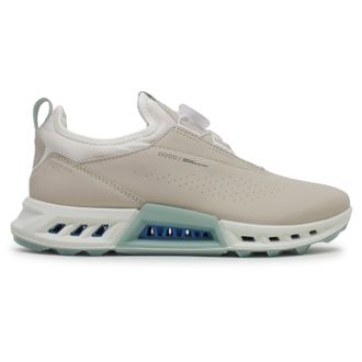 Ecco Ecco Golf Biom C4 130913 Leather Textile Womens Comfort Trainers - Gravel - Size:UK 6.5-7