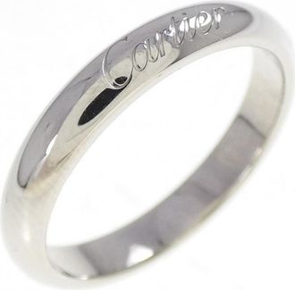 Cartier Platinum 950 Band Ring (Pre-Owned)