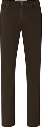 Jacob Cohen Bard Broek - Heren - Chinos - Bruin - W31 - Katoen - Broeken