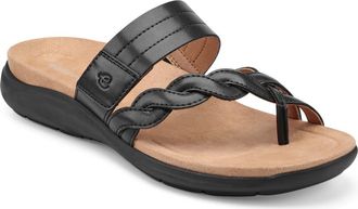 Easy Spirit Waren Sandal in Black at Nordstrom Rack, Size 8.5
