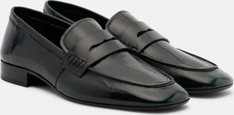 Dries Van Noten Patent leather penny loafers