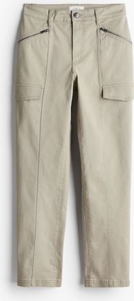 H&M Schmale Cargohose - Beige