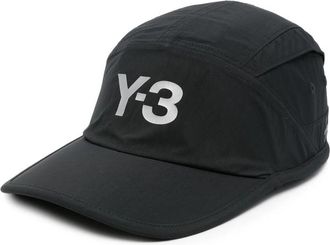 Yohji Yamamoto Logo-print Panelled Baseball Cap
