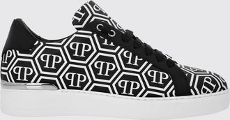 Philipp Plein Sneakers in pelle con Hexagon stampato