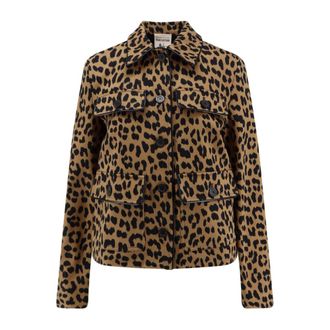 Semicouture Dames, Jassen, Bruin, Maat: L Katoen