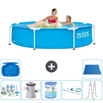 Intex Piscina Con Estructura Redonda - 244x51 Cm - 7-piezas S31443