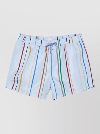 Paul Smith striped swimwear one piece back pocket