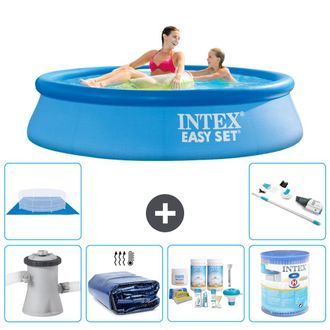 Intex Piscina Easy Set Redonda - 244x61 Cm - 8-piezas S30812
