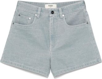 Fendi Shorts denim - Blu