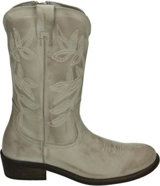 Giga Schoenen, Dames, Beige, 39 EU, Leer, G4357 Cowboylaarzen