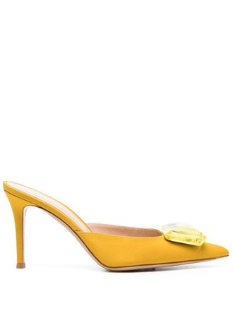 Gianvito Rossi Mules Jaipur 85mm - Giallo