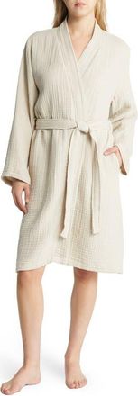 Parachute Gender Inclusive Cloud Cotton Robe in Bone at Nordstrom, Size Medium