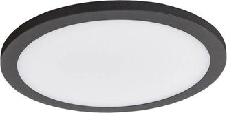 Lucande Led Malena in Nero da Alluminio - Lucande