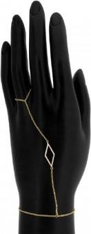 Allurez 0.12ct 14k Yellow Gold Diamond Ladys Bracelet