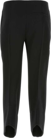 Bottega Veneta Womens Black Wool Pant 1000 Exterior: Pantaloni Trousers