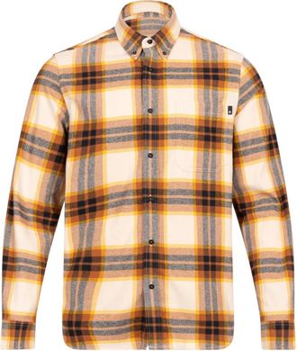 Timberland Flanellen Ruitjeshemd - White Smoke - Heren - Casual Overhemden - Veelkleurig - XL - Katoen - Overhemden