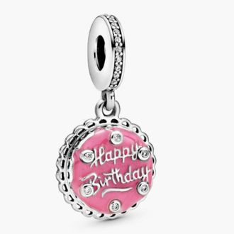 Pandora Birthday Cake Sterling Silver Dangle